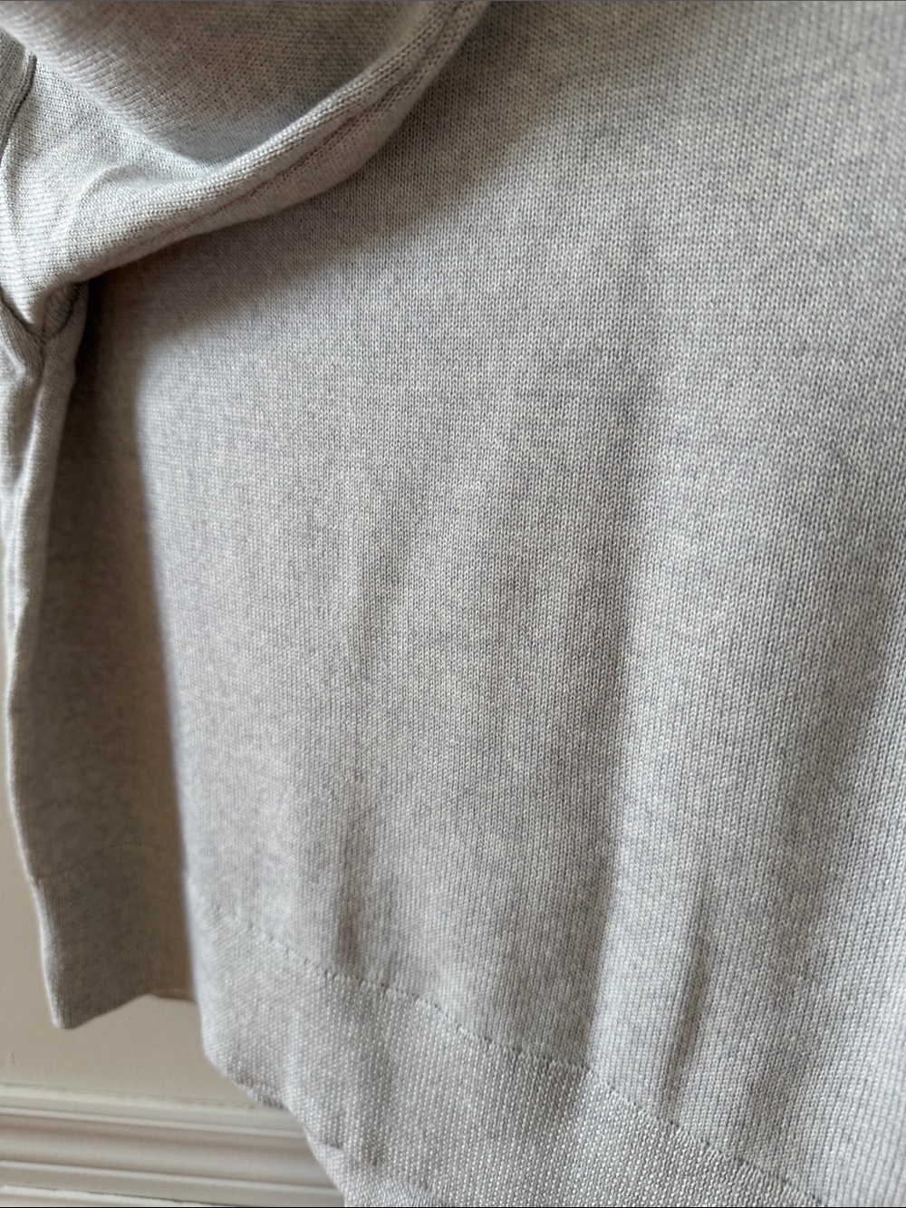 Wilfred Light Gray Turtleneck Sweater - Picture 3 of 8